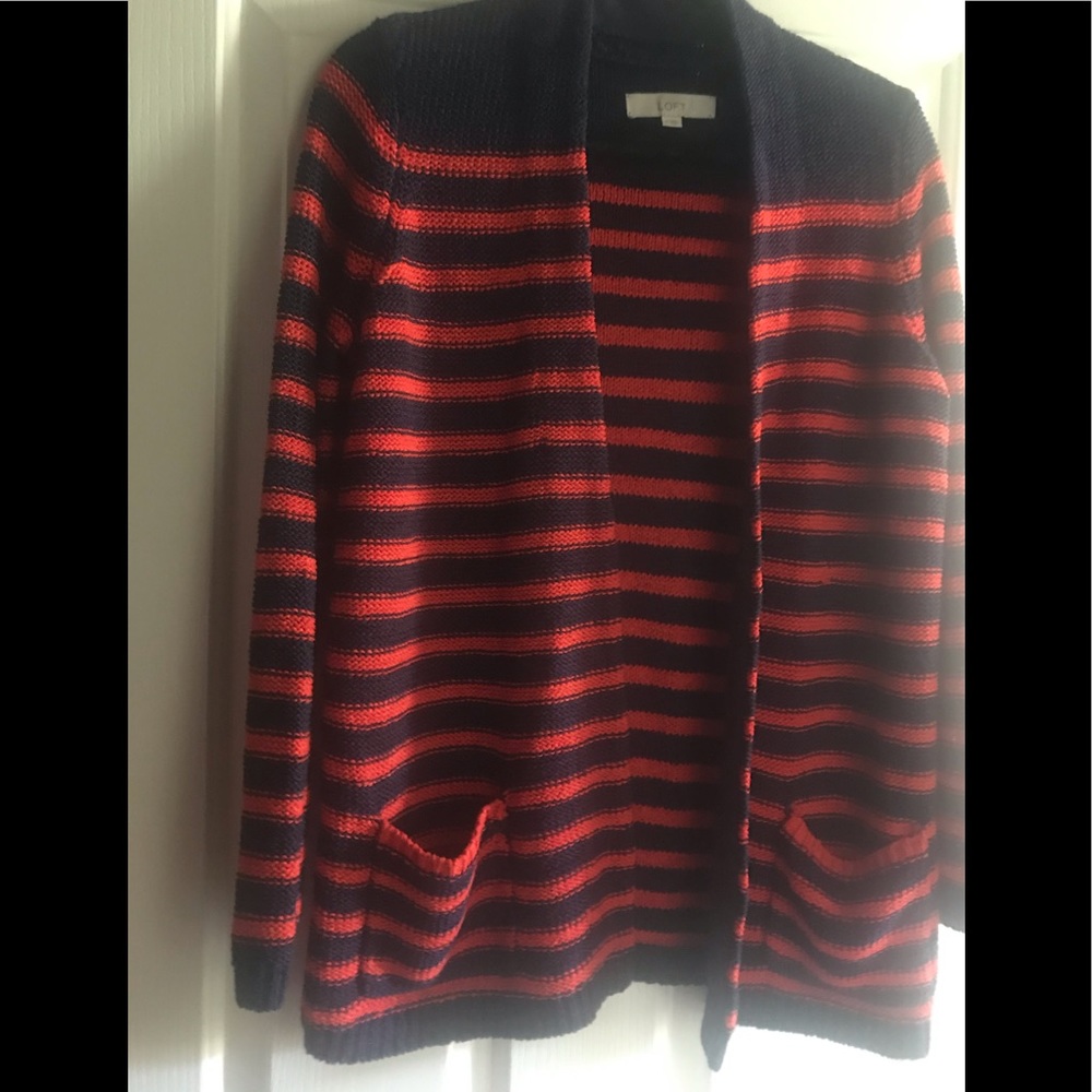 Open front sweater